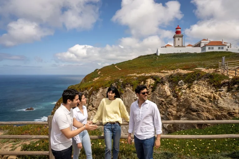 Coastal hiking trail in the Sintra-Cascais Natural Park on the Sintra hiking tour